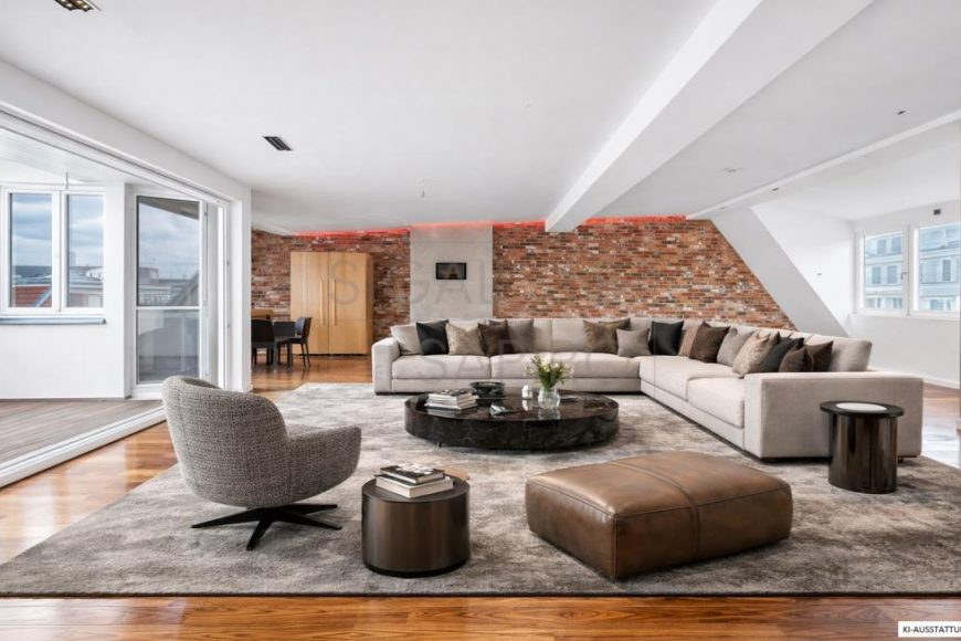 LUXURIÖSES HIGH-END-DACHGESCHOSS MIT TERRASSE IN DIREKTER KU’DAMM NÄHE