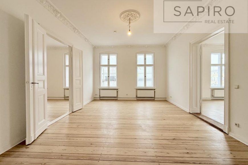 GROSSZÜGIGE 4-ZIMMER-STUCK-ALTBAUWOHNUNG IN BELIEBTER KIEZLAGE VON SCHÖNEBERG GROSSZÜGIGE 4-ZIMMER-STUCK-ALTBAUWOHNUNG IN BELIEBTER KIEZLAGE VON SCHÖNEBERG