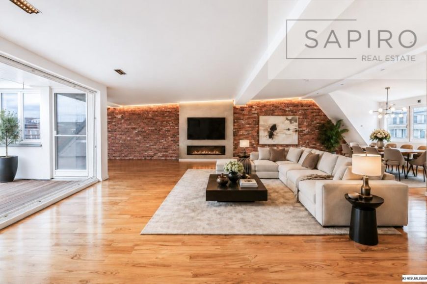 EXKLUSIVES HIGH-END-DACHGESCHOSS MIT TERRASSE IN DIREKTER KU’DAMM-NÄHE